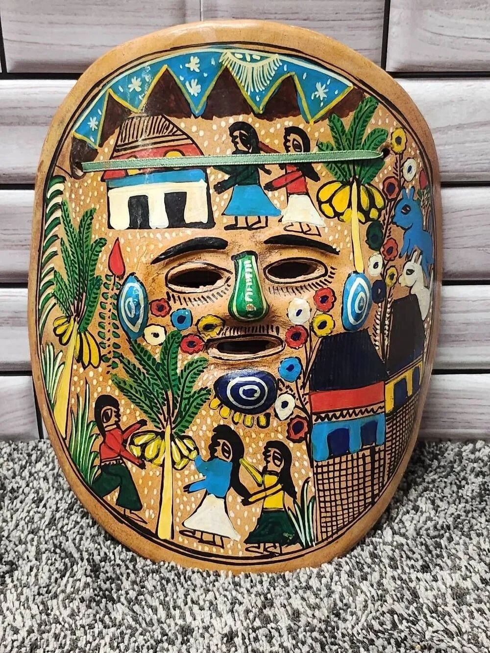 Vintage Red Clay Mask